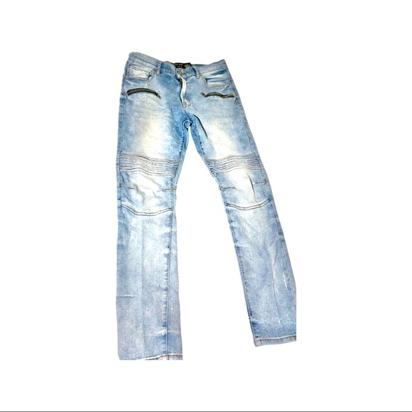 Light Blue Washed Skinny Jeans 👖 - Picture 1 of 2